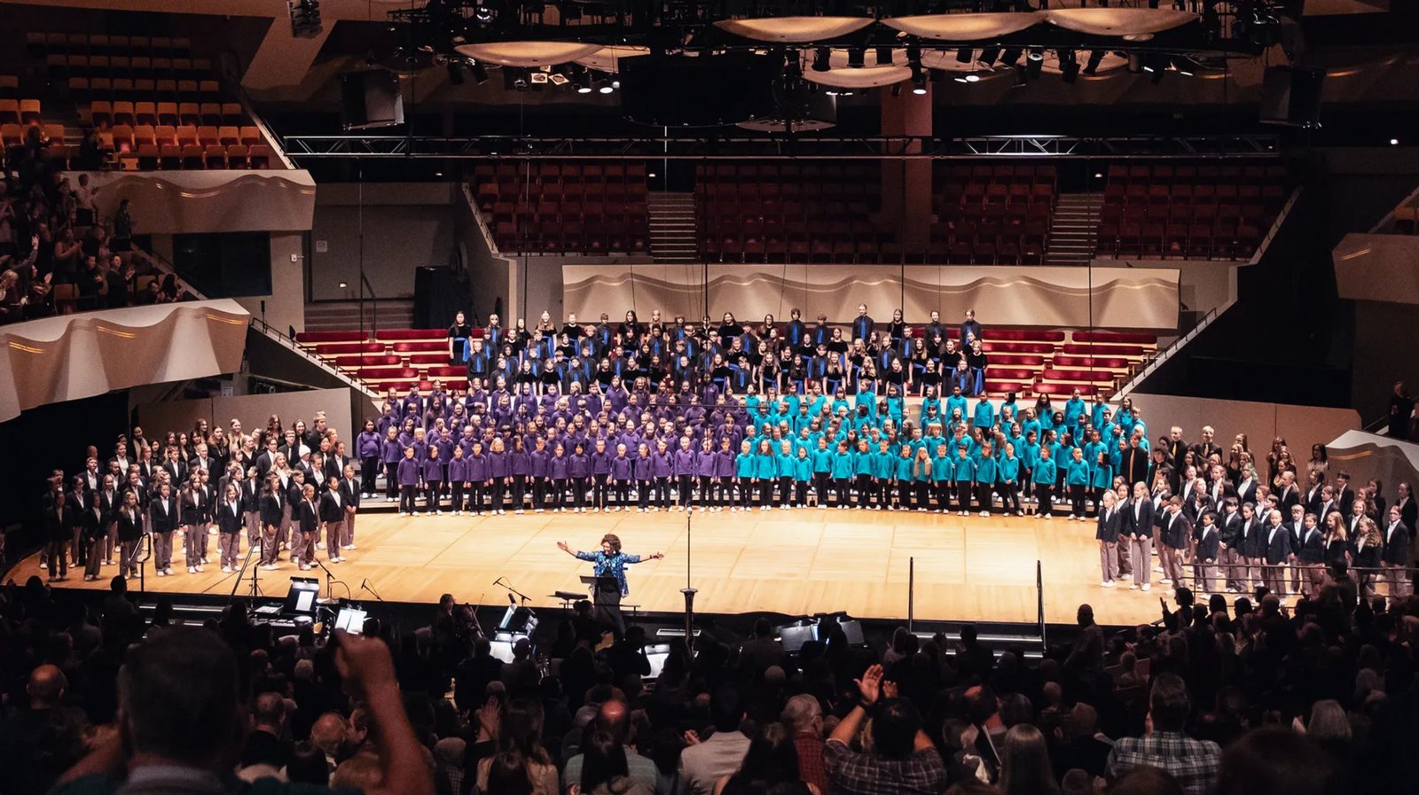 Colorado Children's Chorale performing on stage — community partner of Full Bloom Counseling Group