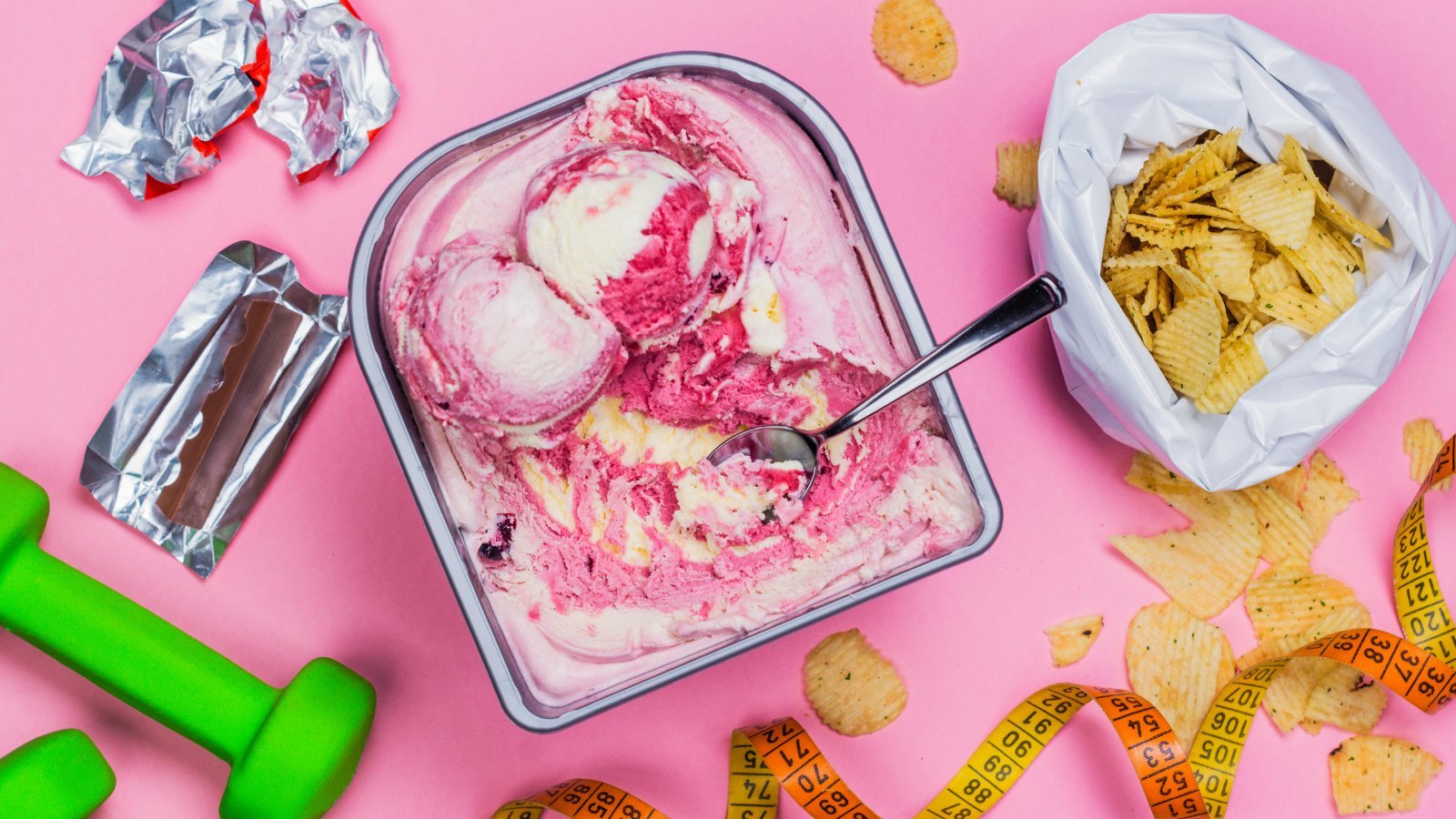 Ice cream and snacks — disordered eating body image therapy Denver
